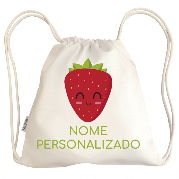Bolsa com alças Morango