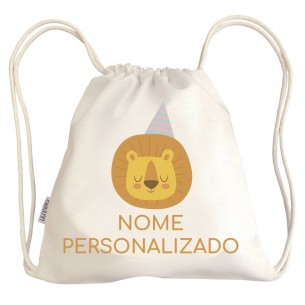 Bolsa com alças Leão