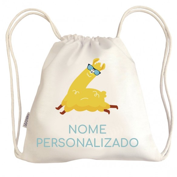 Bolsa com alças Lhama com oculos