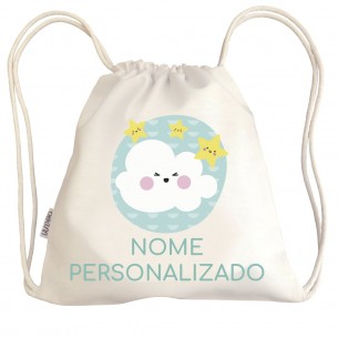 Bolsa com alças nuvem