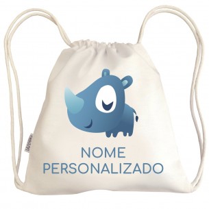 Bolsa com alças Rinoceronte
