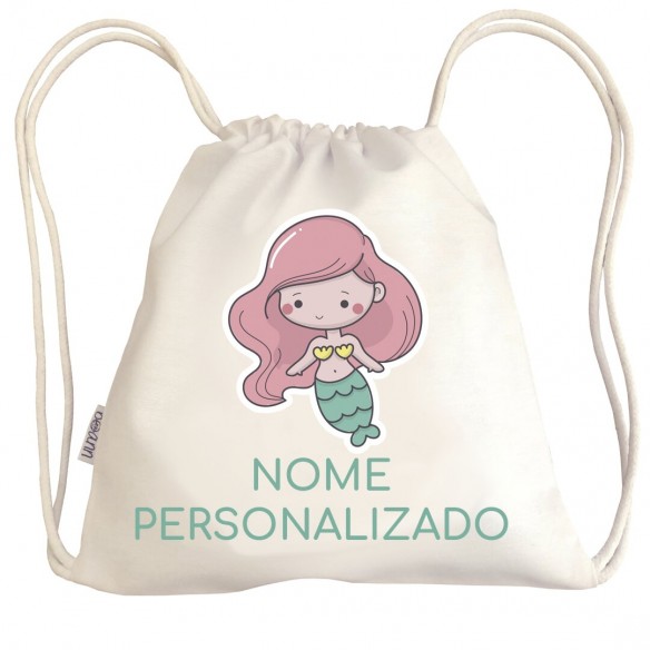 Bolsa com alças Sereia