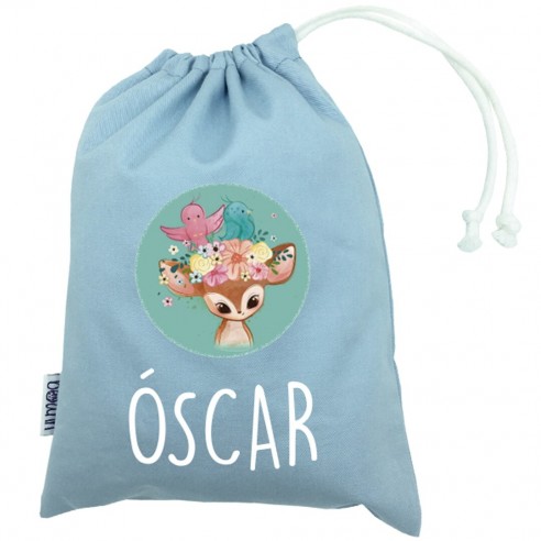  com nome ou frase personalizados Azul