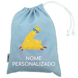 Mini Bolsa Lhama com oculos