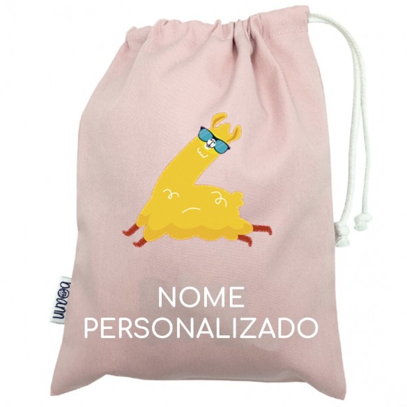  Mini Bolsa Lhama com oculos