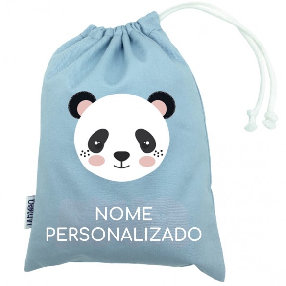 Mini Bolsa Urso panda
