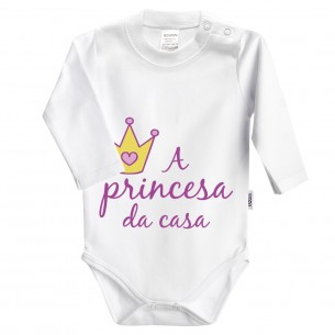 Body "A Princesa da casa" Manga Corta 2