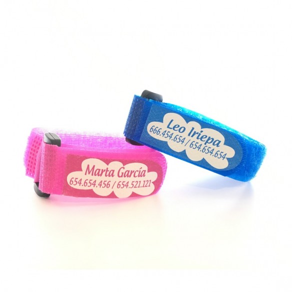 Pulseira com nome ou frase personalizados