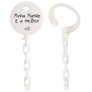 Corrente de chupeta "Minha Mamãe é a melhor" 00 2
