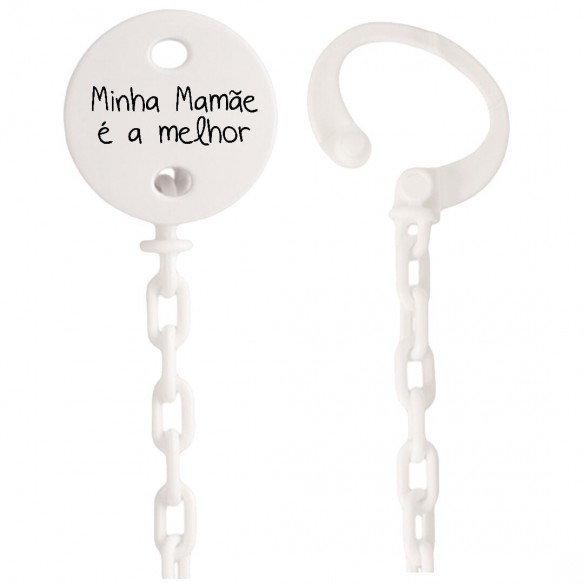 Corrente de chupeta "Minha Mamãe é a melhor" 02