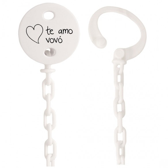  Corrente de chupeta  "Te amo vovó" 02