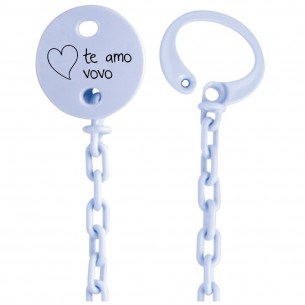 Corrente de chupeta  "Te amo vovo" 00