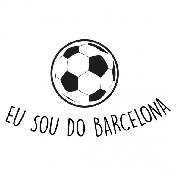  Corrente de chupeta  "Sou do Barcelona" 04