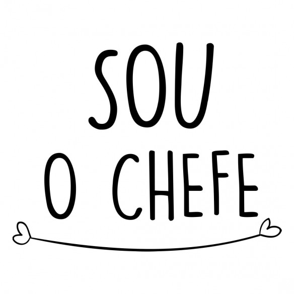  Corrente de chupeta  "Sou o chefe" 04