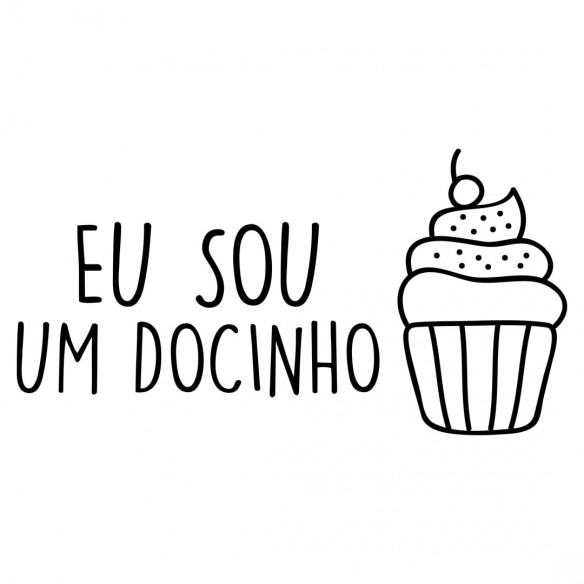  Corrente de chupeta "Eu sou um docinho" 04