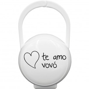 Caixa Porta-Chupetas "Te amo vovó" Azul 2