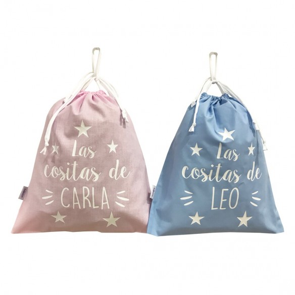 Sacola de troca com nome ou frase personalizados 02