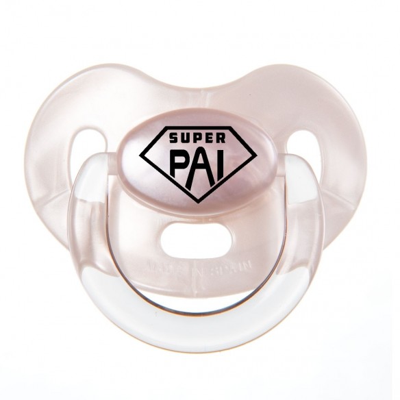 Perlado Chupeta Super Pai