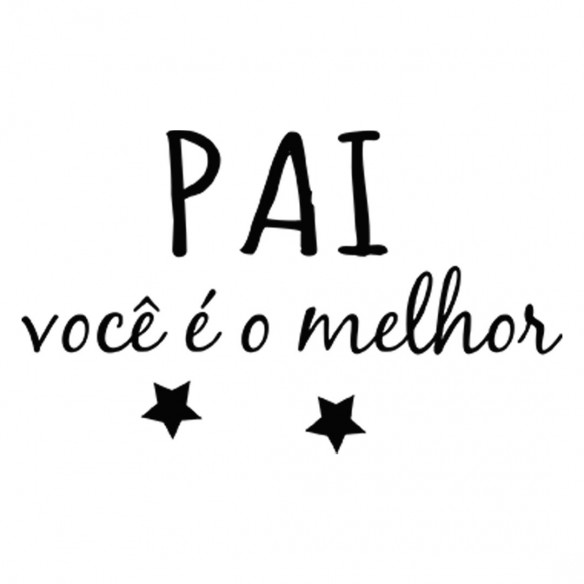 Conjunto Chupeta e corrrente PAI você é o melhor Frase