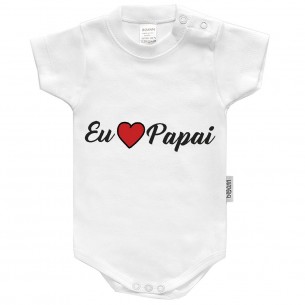 Body Eu LOVE Papai Corto