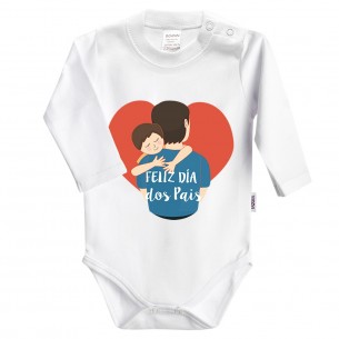 Body FELIZ DIA dos Pais - Menino Largo