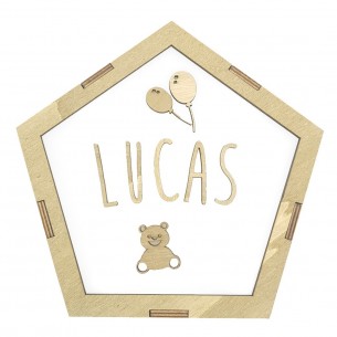 Luminária de mesa Customizável 2