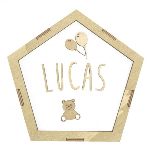 Luminária de mesa Customizável 02