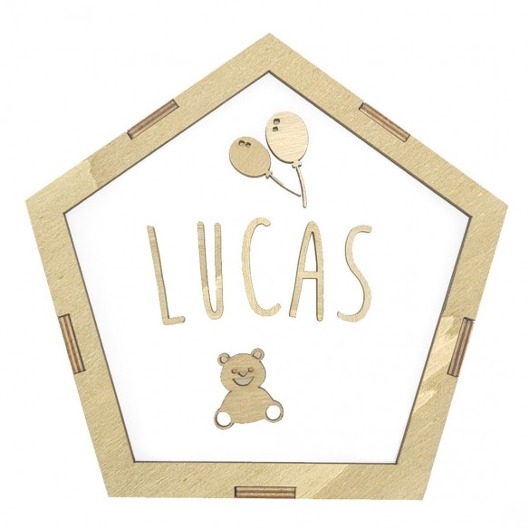 Luminária de mesa Customizável 02