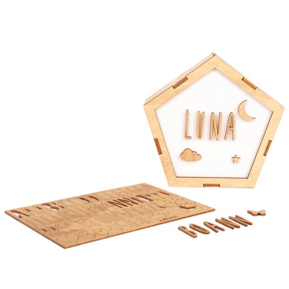 Luminária de mesa Customizável