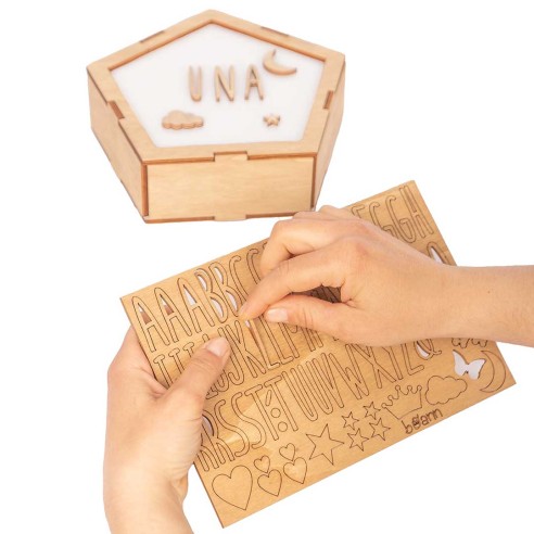 Luminária de mesa Customizável 03