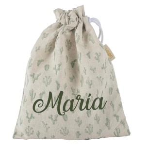 Mini Bolsa Cactos com nome...