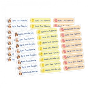 Etiqueta têxtil Fazenda com nome personalizado